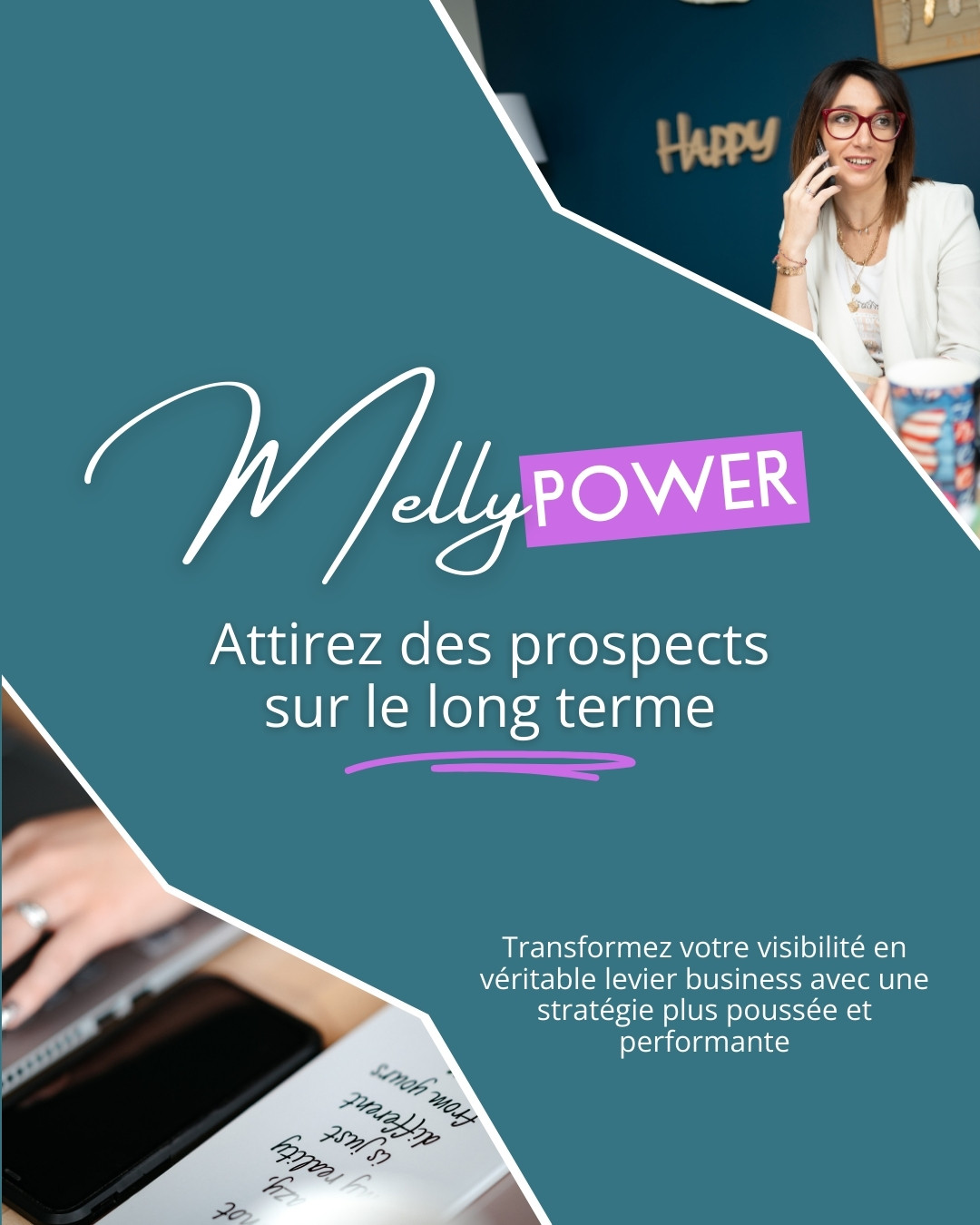 mellypower Logo MellyWeb rédactrice web SEO Agen